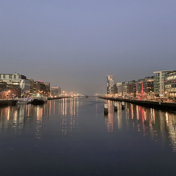 Dublin bei Nacht