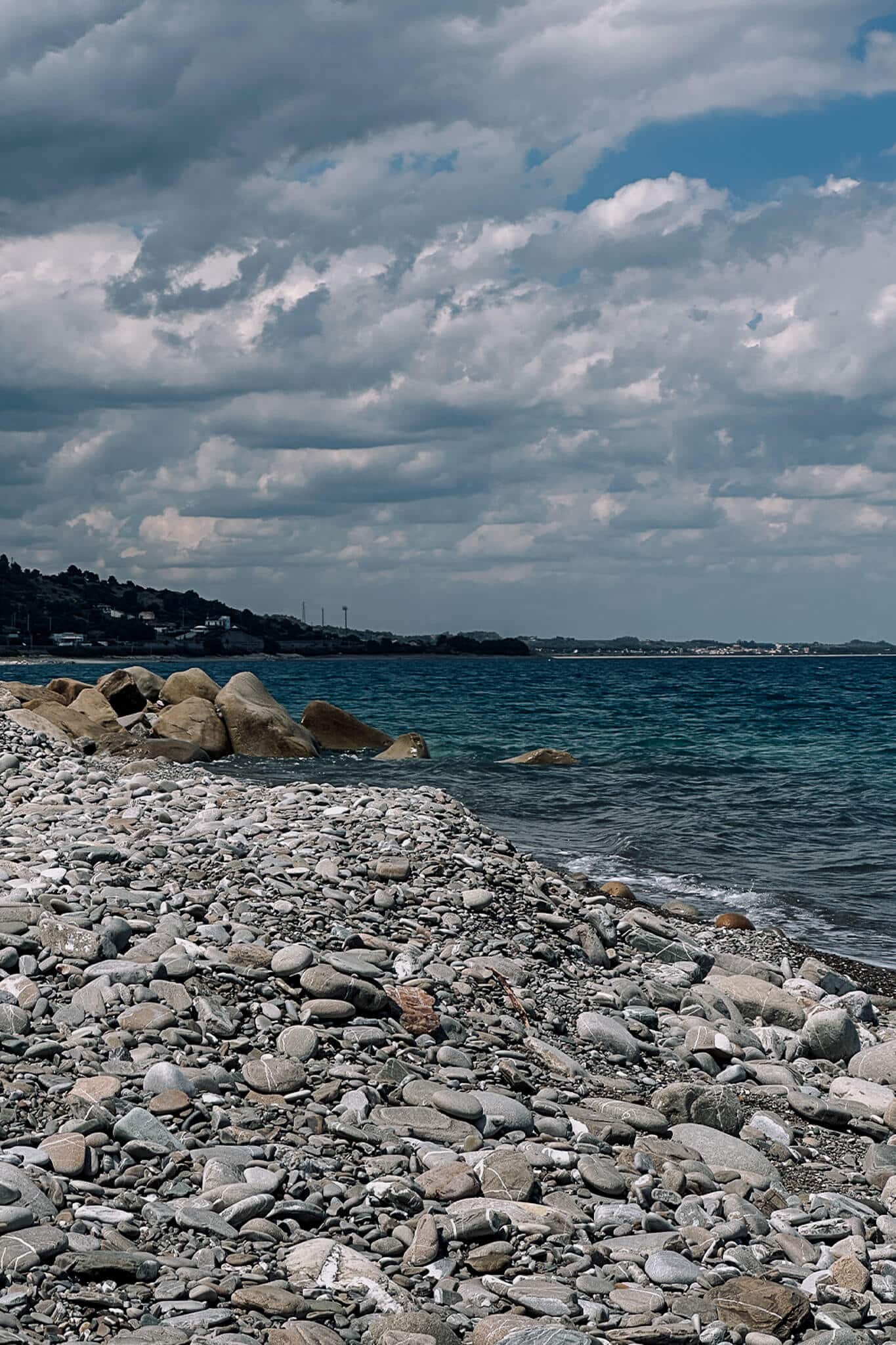 Strand von Rocca Imperiale in Kalabrien, Italien