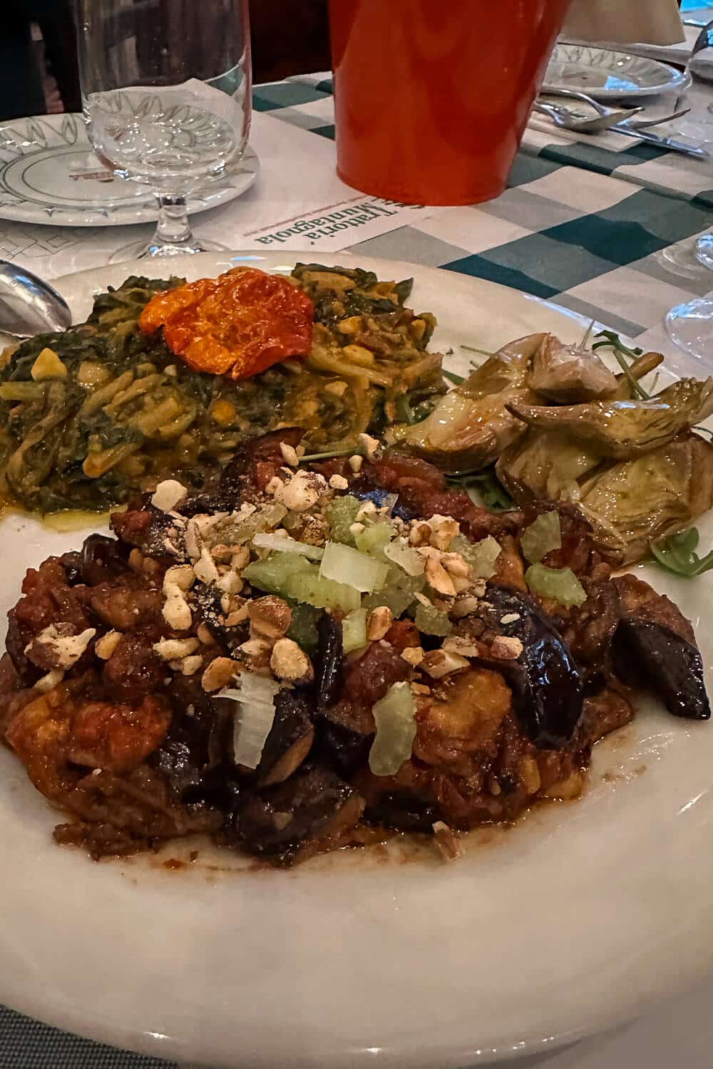 Trattoria a Muntagnola Berlin Verschiedene Vorspeisen in der Trattoria a Muntagnola in Berlin